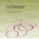 Download or print 10 Christmas Carols for Two Marimbas Sheet Music Printable PDF 21-page score for Christmas / arranged Percussion Ensemble SKU: 376455.