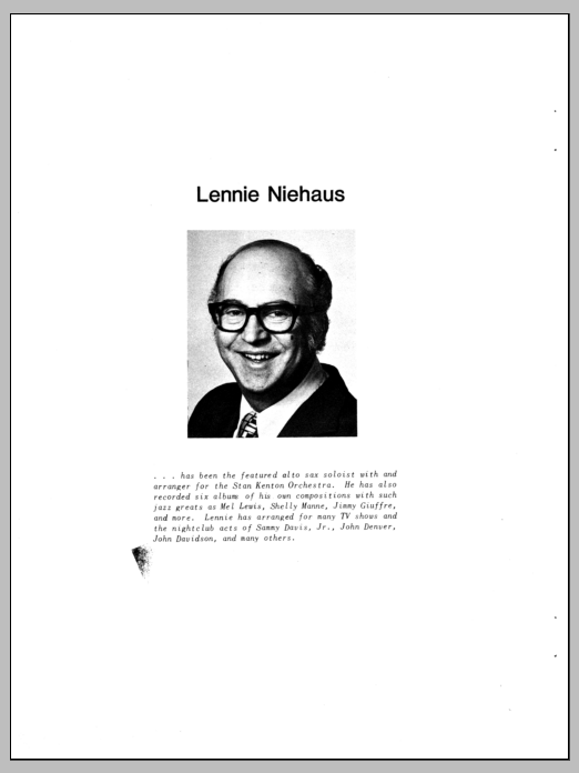 Download Niehaus 10 Jazz Inventions Sheet Music