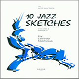 Download or print 10 Jazz Sketches, Volume 2 (altos) Sheet Music Printable PDF 21-page score for Jazz / arranged Woodwind Ensemble SKU: 339292.