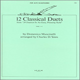 Download or print 12 Classics Duets (from 24 Duettos In An Easy, Pleasing Style) Sheet Music Printable PDF 24-page score for Classical / arranged Woodwind Ensemble SKU: 125060.