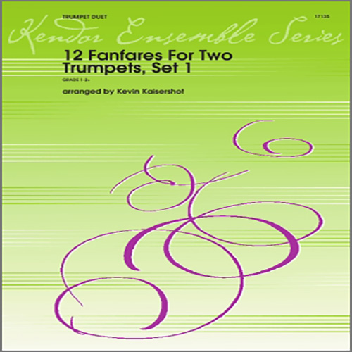 Download Kaisershot 12 Fanfares For Two Trumpets, Set 1 Sheet Music and Printable PDF Score for Brass Ensemble
