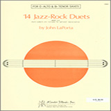 Download or print 14 Jazz-Rock Duets (alto & tenor sax) Sheet Music Printable PDF 17-page score for Jazz / arranged Woodwind Ensemble SKU: 125062.