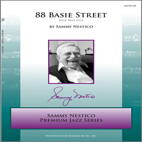 Download Sammy Nestico 88 Basie Street - 1st Eb Alto Saxophone Sheet Music and Printable PDF Score for Jazz Ensemble
