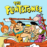 Download or print Hoyt Curtin (Meet The) Flintstones Sheet Music Printable PDF 2-page score for Film/TV / arranged Keyboard (Abridged) SKU: 109510.