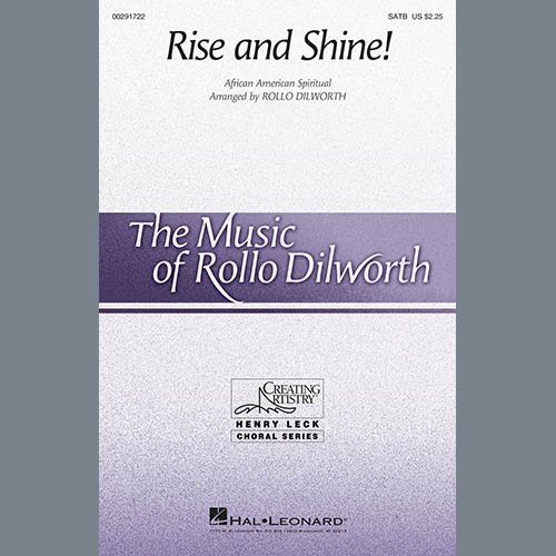 Download African-American Spiritual 'Rise And Shine! (arr. Rollo Dilworth) Sheet Music and Printable PDF Score for SATB Choir