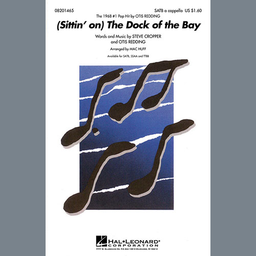 Download Otis Redding (Sittin' On) The Dock Of The Bay (arr. Mac Huff) Sheet Music and Printable PDF Score for TTBB Choir