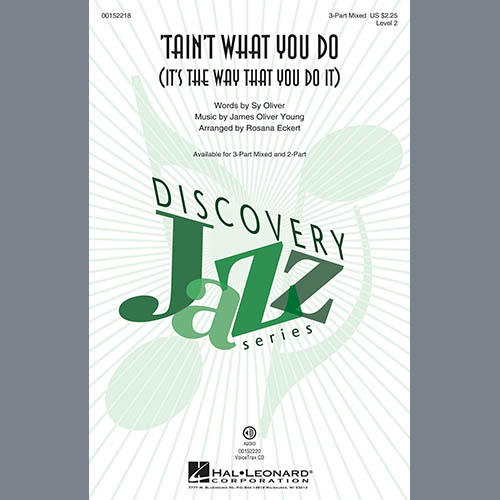 Download Rosana Eckert 'Tain't What You Do (It's The Way That Cha Do It) Sheet Music and Printable PDF Score for 2-Part Choir