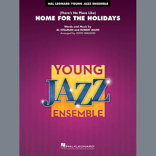 Download Perry Como (There's No Place Like) Home for the Holidays (arr. John Wasson) - Alto Sax 1 Sheet Music and Printable PDF Score for Jazz Ensemble
