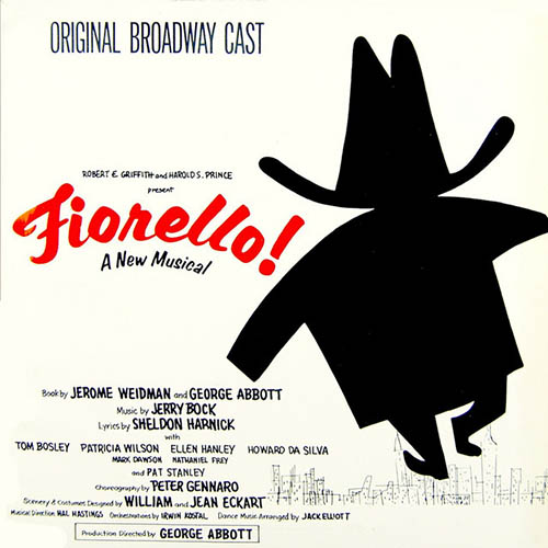 Download Jerry Bock 'Til Tomorrow (from Fiorello!) Sheet Music and Printable PDF Score for Piano, Vocal & Guitar (Right-Hand Melody)