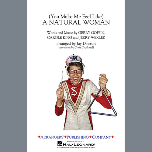 Download Aretha Franklin (You Make Me Feel Like) A Natural Woman (arr. Jay Dawson) - Alto Sax 1 Sheet Music and Printable PDF Score for Marching Band