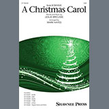 Download or print A Christmas Carol (from Scrooge) (arr. Mark Hayes) Sheet Music Printable PDF 15-page score for Christmas / arranged SAB Choir SKU: 1480566.