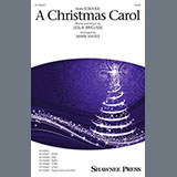 Download or print A Christmas Carol (from Scrooge) (arr. Mark Hayes) Sheet Music Printable PDF 15-page score for Christmas / arranged SATB Choir SKU: 1480571.