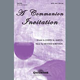 Download or print A Communion Invitation Sheet Music Printable PDF 4-page score for Concert / arranged SATB Choir SKU: 284414.