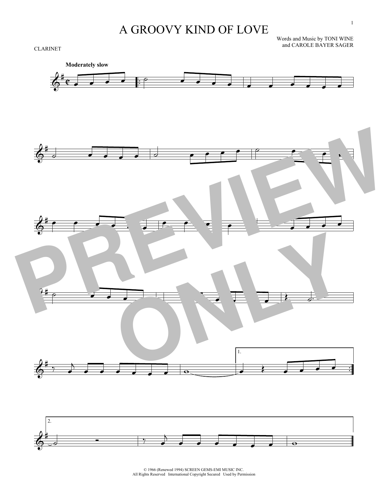 Download Phil Collins A Groovy Kind Of Love Sheet Music
