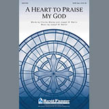 Download or print A Heart To Praise My God Sheet Music Printable PDF 15-page score for Concert / arranged SATB Choir SKU: 296418.