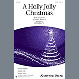 Download or print A Holly Jolly Christmas (arr. Greg Gilpin) Sheet Music Printable PDF 6-page score for Christmas / arranged SATB Choir SKU: 158875.
