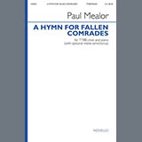 Download or print A Hymn For Fallen Comrades Sheet Music Printable PDF 10-page score for Concert / arranged TTBB Choir SKU: 507500.