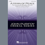 Download or print A Hymn Of Peace Sheet Music Printable PDF 7-page score for Concert / arranged SATB Choir SKU: 153735.