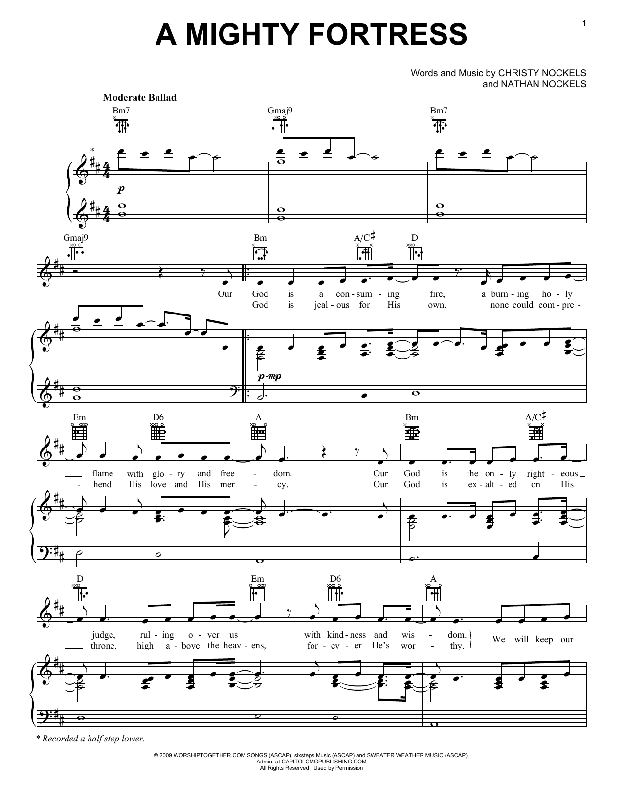 Download Passion A Mighty Fortress Sheet Music