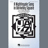 Download or print A Nightingale Sang In Berkeley Square Sheet Music Printable PDF 3-page score for Standards / arranged SSAA Choir SKU: 173915.