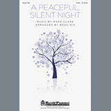 Download or print A Peaceful, Silent Night Sheet Music Printable PDF 7-page score for Concert / arranged SATB Choir SKU: 80811.