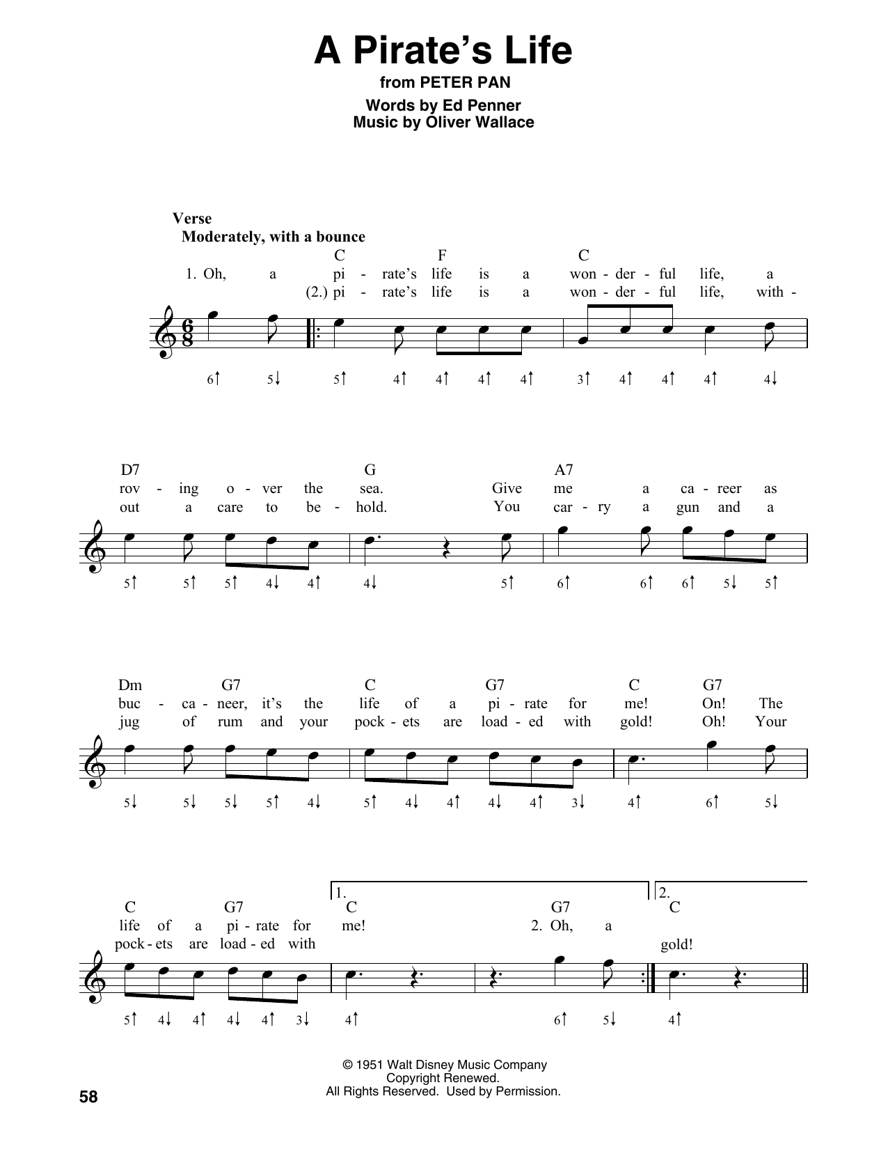 Download Ed Penner A Pirate's Life Sheet Music