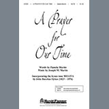 Download or print A Prayer For Our Time (arr. Brant Adams) Sheet Music Printable PDF 11-page score for Patriotic / arranged SATB Choir SKU: 1359602.