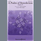 Download or print A Psalm Of Benediction (Psalm 67) (arr. Faye Lopez) Sheet Music Printable PDF 4-page score for Sacred / arranged SATB Choir SKU: 430644.