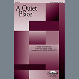 Download or print A Quiet Place (arr. Russell Robinson) Sheet Music Printable PDF 5-page score for Jazz / arranged SATB Choir SKU: 1074950.