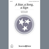 Download or print A Star, A Song, A Sign Sheet Music Printable PDF 2-page score for Children / arranged Unison Choir SKU: 152213.