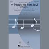 Download or print A Tribute To Bon Jovi (Medley) Sheet Music Printable PDF 19-page score for Oldies / arranged SAB Choir SKU: 83859.