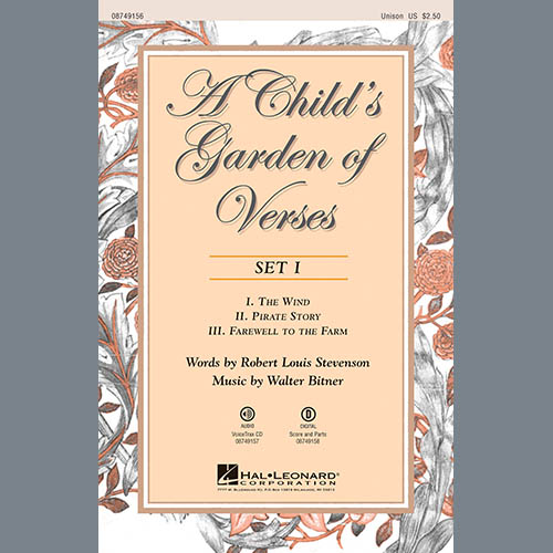 Download Walter Bitner A Child's Garden of Verses (Set I) Sheet Music and Printable PDF Score for Unison Choir