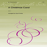 Download or print A Christmas Carol - 1st Bb Clarinet Sheet Music Printable PDF 1-page score for Christmas / arranged Woodwind Ensemble SKU: 373459.