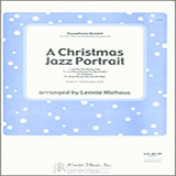 Download or print A Christmas Jazz Portrait - 1st Eb Alto Saxophone Sheet Music Printable PDF 8-page score for Christmas / arranged Woodwind Ensemble SKU: 340939.