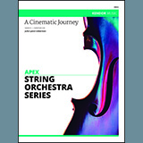 Download or print A Cinematic Journey - Cello Sheet Music Printable PDF 2-page score for Concert / arranged Orchestra SKU: 354070.