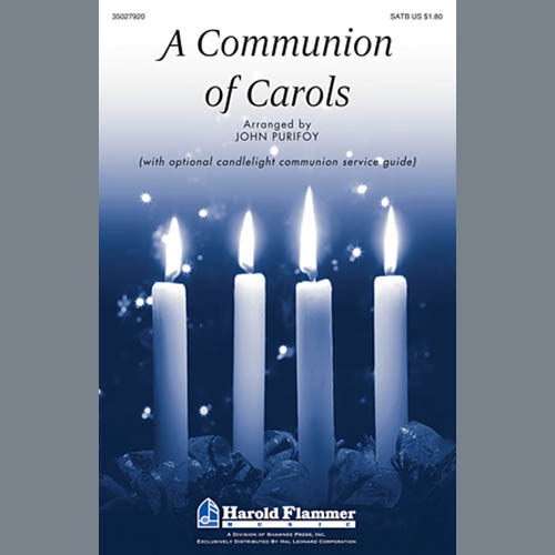 Download John Purifoy A Communion of Carols Sheet Music and Printable PDF Score for SATB Choir