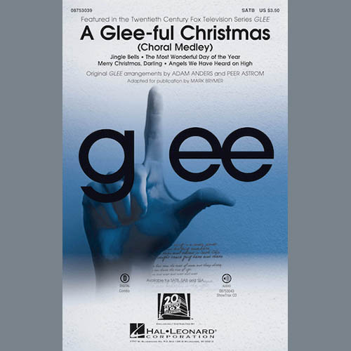 Download Glee Cast A Glee-ful Christmas (Choral Medley)(arr. Mark Brymer) - Baritone Sax Sheet Music and Printable PDF Score for Choir Instrumental Pak