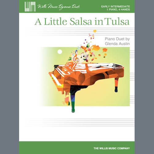 Download Glenda Austin A Little Salsa In Tulsa Sheet Music and Printable PDF Score for Piano Duet