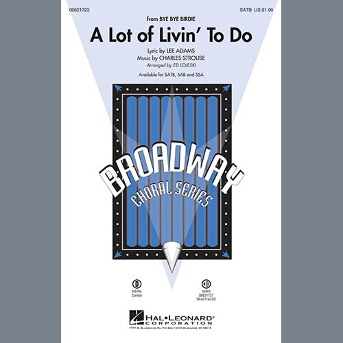 Download Ed Lojeski A Lot Of Livin' To Do - Synthesizer Sheet Music and Printable PDF Score for Choir Instrumental Pak