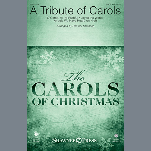 Download Heather Sorenson A Tribute of Carols - Alto Sax (sub. Horn) Sheet Music and Printable PDF Score for Choir Instrumental Pak
