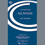Download or print Ad Amore Sheet Music Printable PDF 5-page score for Concert / arranged TTBB Choir SKU: 177581.