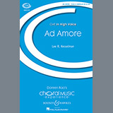 Download or print Ad Amore Sheet Music Printable PDF 5-page score for Concert / arranged SSA Choir SKU: 82535.