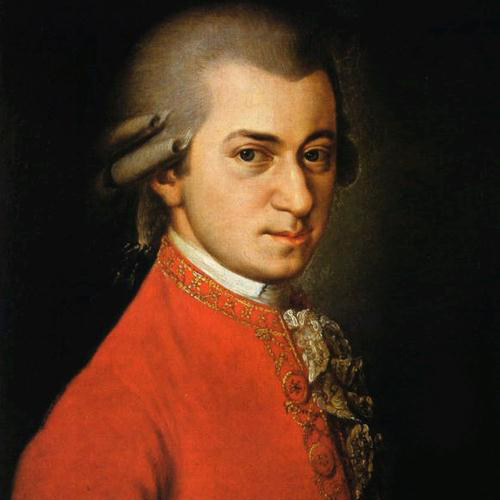Download Wolfgang Amadeus Mozart Adagio (from Flute Quartet In D, K285) Sheet Music and Printable PDF Score for Beginner Piano