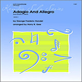 Download or print Adagio And Allegro (From Sonata In C Minor) - Solo Eb Alto Saxophone Sheet Music Printable PDF 1-page score for Classical / arranged Woodwind Solo SKU: 336865.