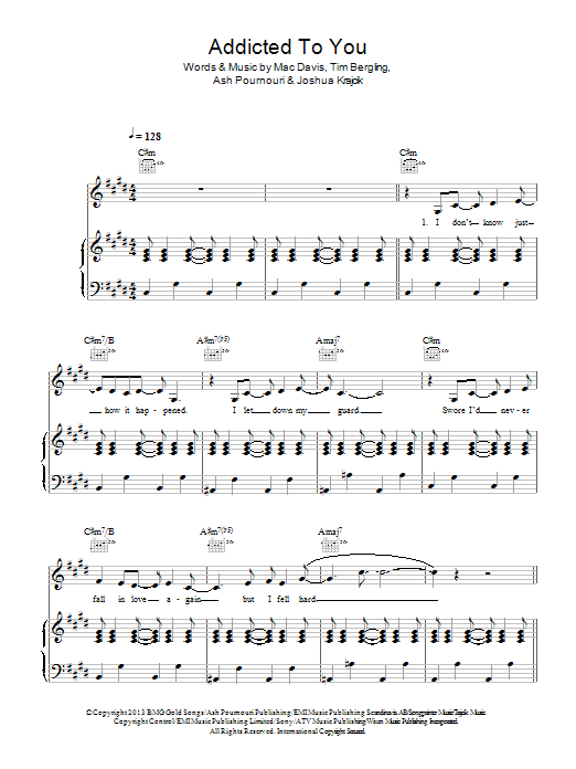 Download Avicii Addicted To You Sheet Music
