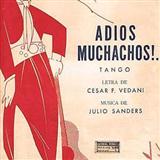 Download or print Adios Muchachos Sheet Music Printable PDF 1-page score for Traditional / arranged Lead Sheet / Fake Book SKU: 172651.