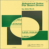 Download or print Advanced Solos For Snare Drum Sheet Music Printable PDF 12-page score for Classical / arranged Percussion Solo SKU: 124877.