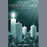 Download or print Advent Coventry Carol Sheet Music Printable PDF 11-page score for Sacred / arranged SATB Choir SKU: 186004.