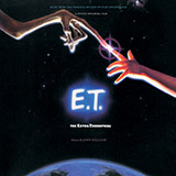 Download or print John Williams Adventures On Earth (from E.T. The Extra-Terrestrial) Sheet Music Printable PDF 5-page score for Film/TV / arranged Piano Solo SKU: 18485.
