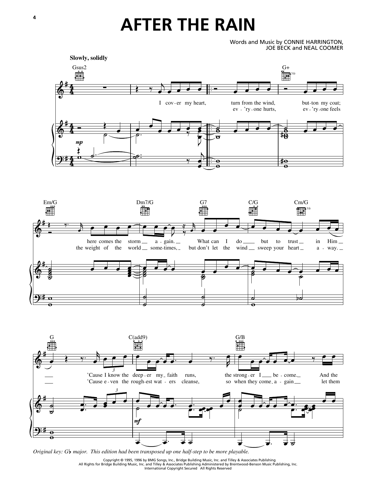 Download Aaron & Jeoffrey After The Rain Sheet Music